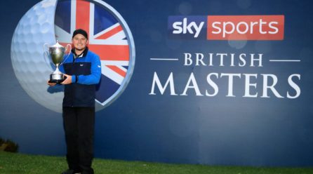 Eddie soars to British Masters victory
