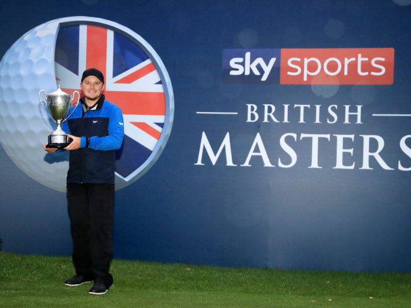 Eddie soars to British Masters victory
