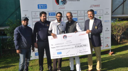 Karandeep Kochhar prevails in playoff against Anirban Lahiri at Jeev Milkha Singh Invitational 2020