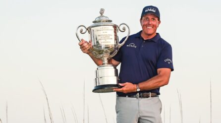 Mickelson makes major history with victory at PGA Championship