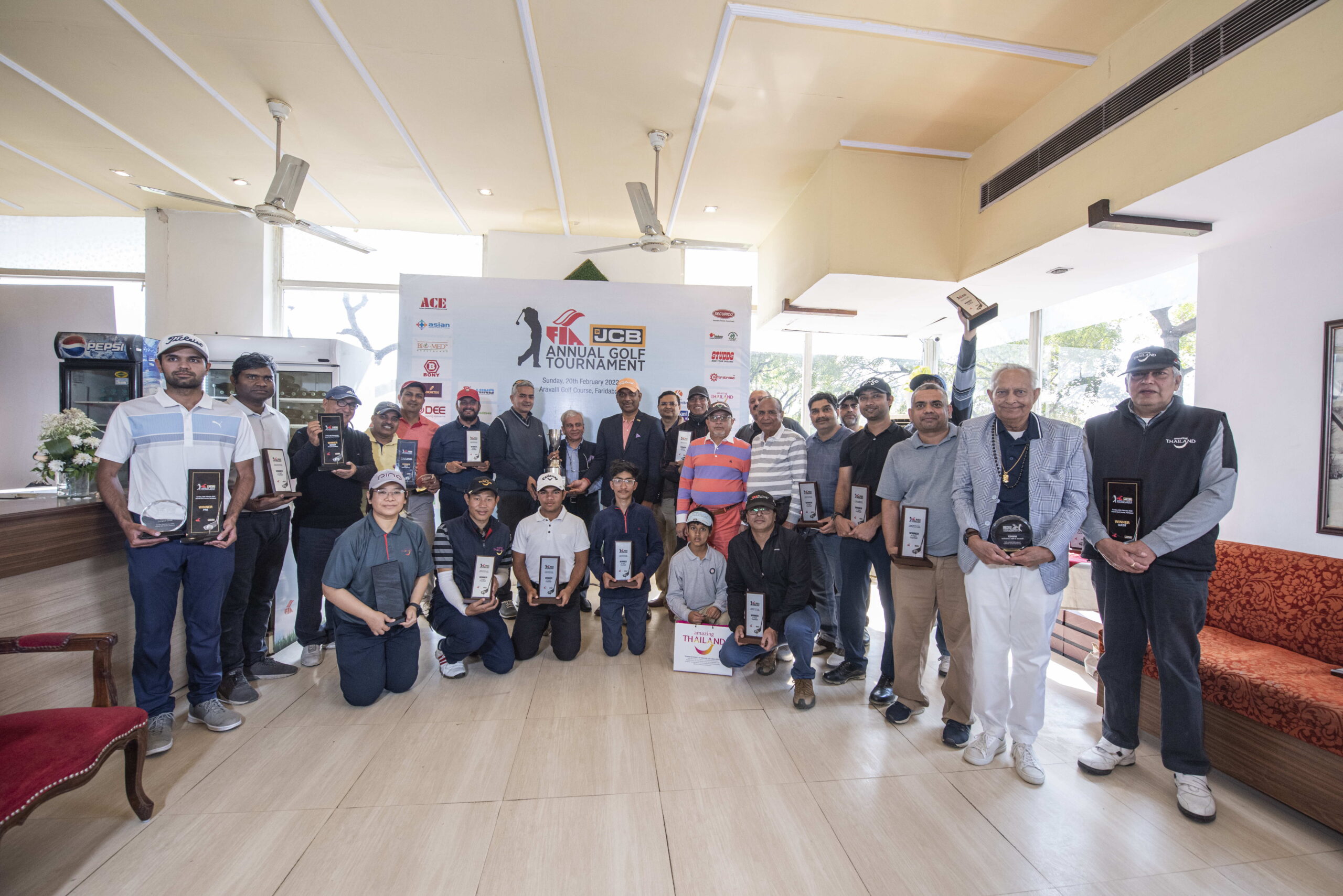 FIA-JCB Golf Tournament enters its 13th edition this year