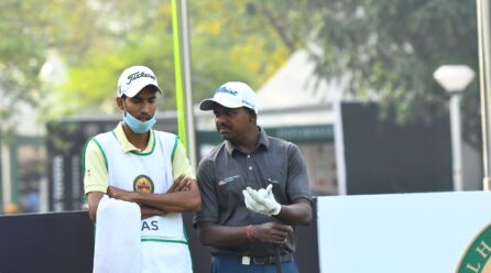 Australia’s Smyth and India’s Das share lead