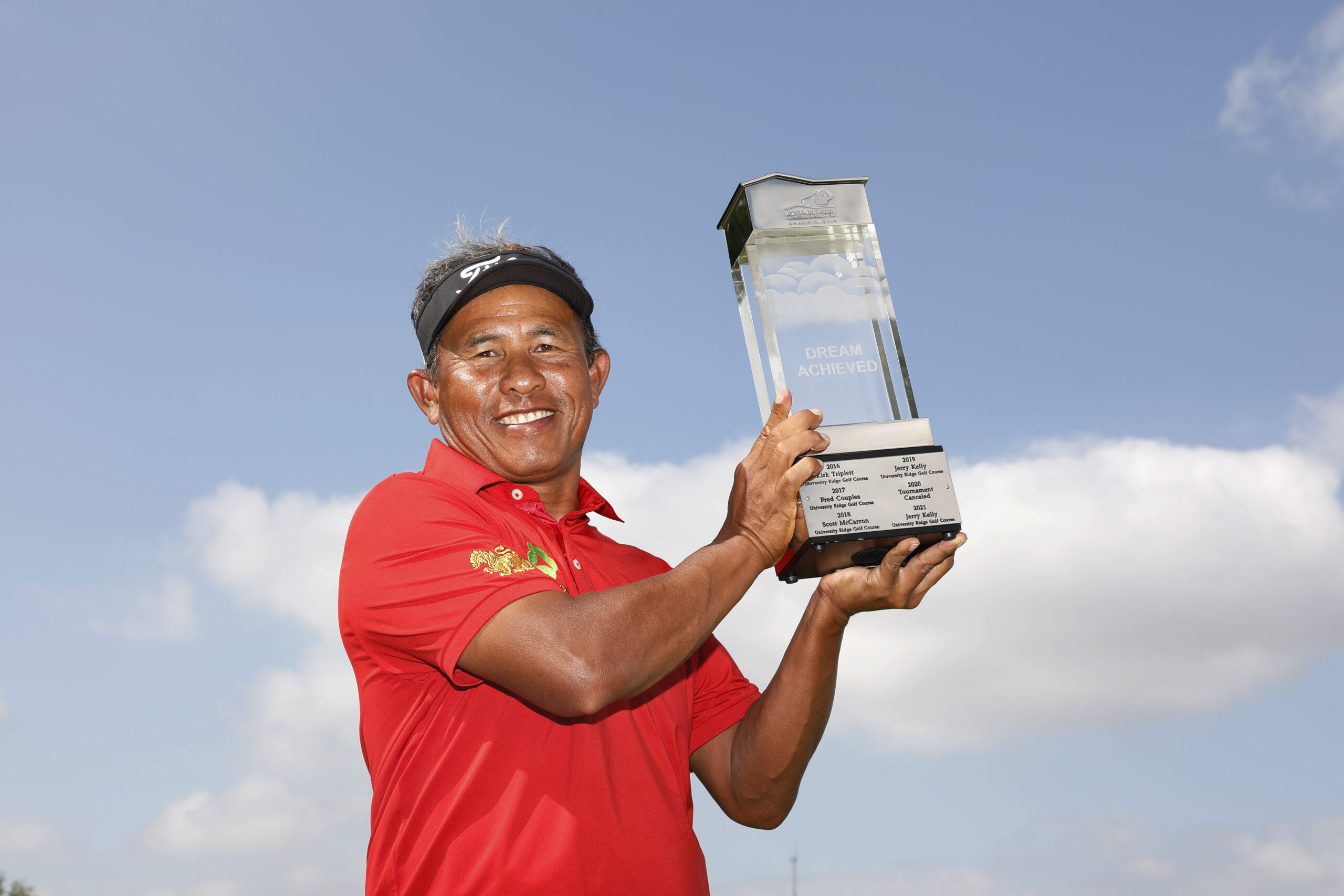 Thongchai becomes first Thai golfer to win on PGA TOUR Champions