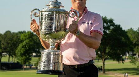 JUSTIN THOMAS TRIUMPHS TO CAPTURE SECOND PGA CHAMPIONSHIP TITLE