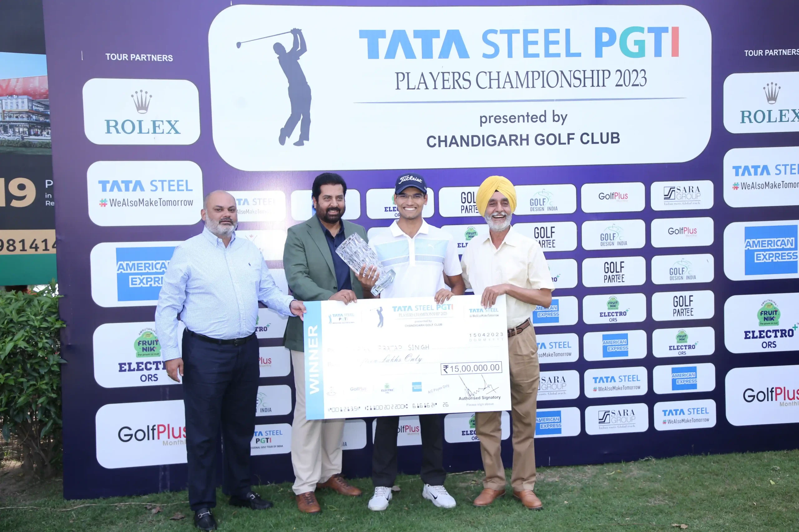 In-form Karan Pratap Singh prevails in a tight finish for a maiden victory