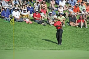 HITTING A FLOP SHOT LIKE TIGER WOODS