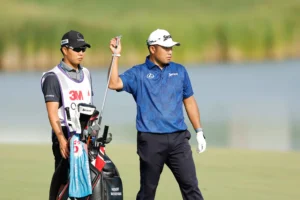 Matsuyama ties low score of the season with 64 to trail by one at 3M Open