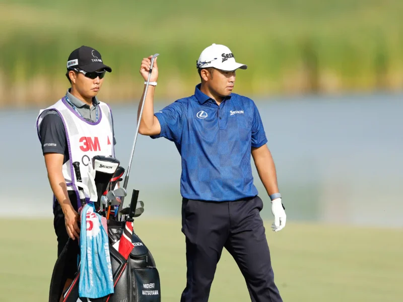 Matsuyama ties low score of the season with 64 to trail by one at 3M Open