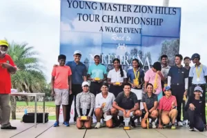 SURAJ JOSHI EVENTUALLY BROKE THE RUNNER-UP JINX AND DIA CRIS CAME FROM 5SHOTS BACK TO WIN