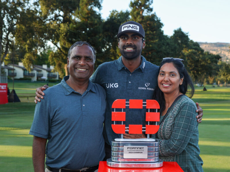Theegala hopes PGA TOUR victory at the Fortinet Championship will spur Indian youngsters to achieve success