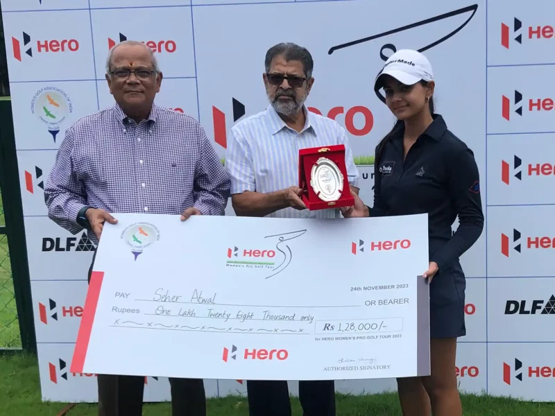 Seher wins 16th and final leg of Hero WPGT, as Sneha wins Order of Merit 