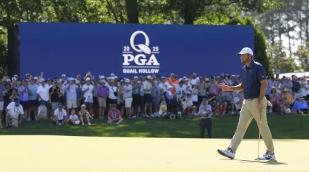 Scheffler claims third major with win at PGA Championship
