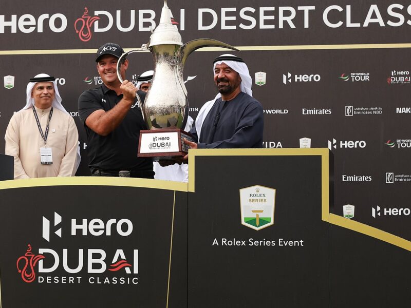 Patrick Reed keeps calm to win by four shots at Hero Dubai Desert Classic
